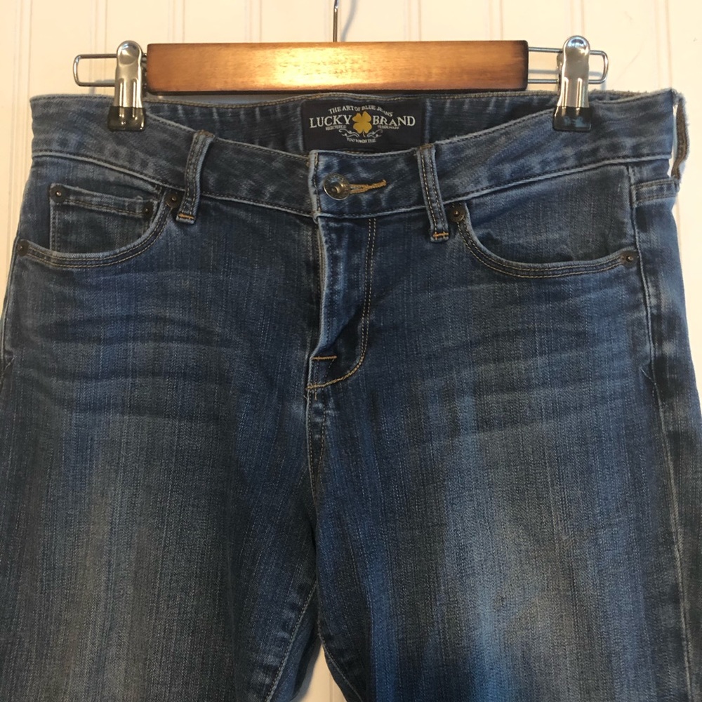 Lucky Brand Low Rise Lolita Boot Jean